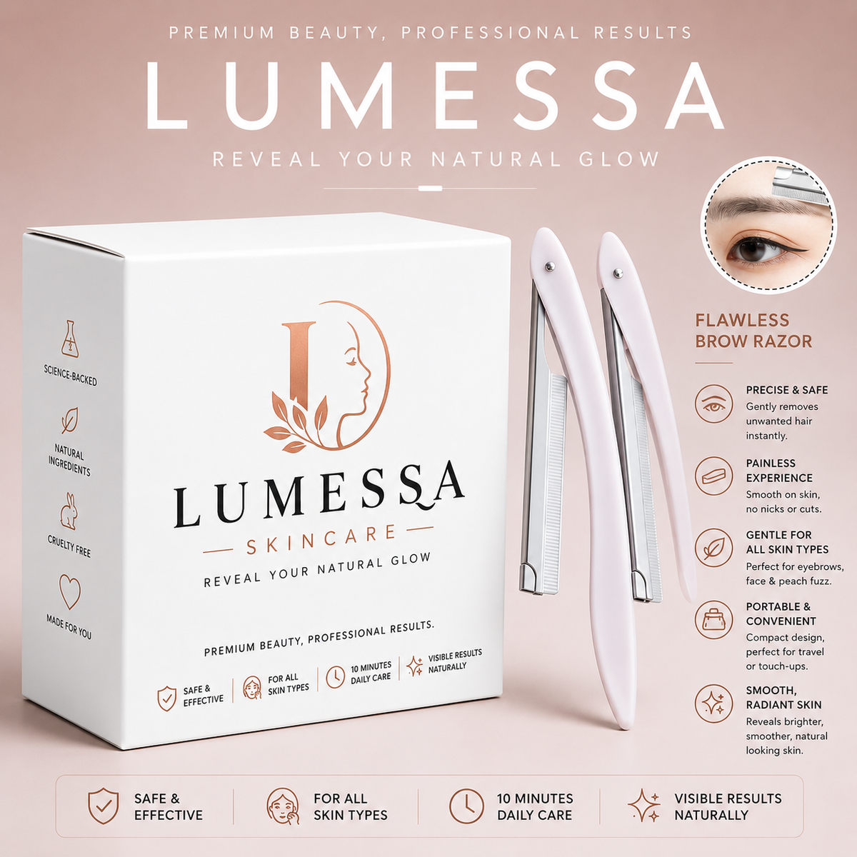 Lumessa (Smooth skin. Defined brows. Natural confidence. )